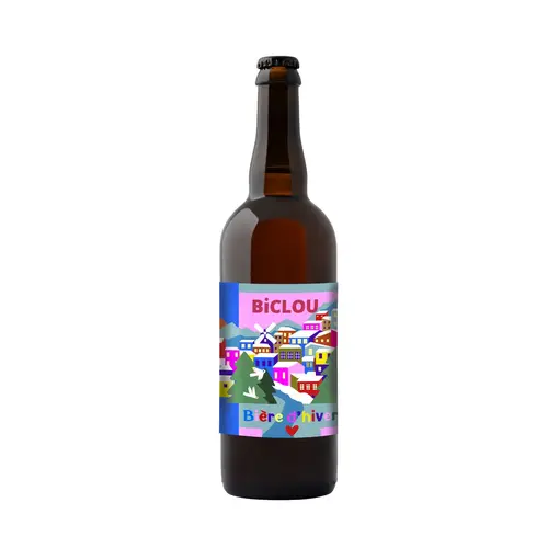 Bière Biclou de Noël - 75 cl