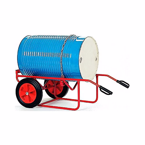 Chantier à fûts mobile 250kg – Roues pneumatique, 840000225