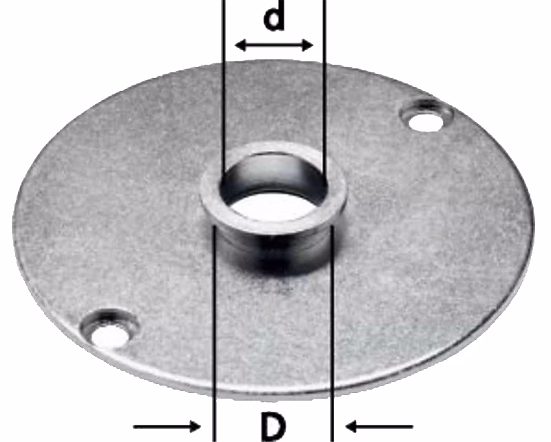 Bague de copiage FESTOOL KR D17/VS 600-SZ 14 – fixation vissée, diamètre 17 mm