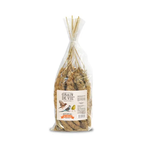 Millet jaune français pour oiseaux Grain de Vie - 200 g