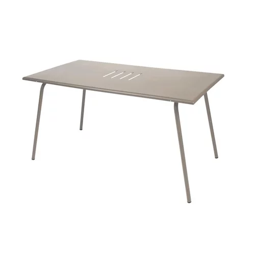 Table de jardin coloris muscade Monceau Fermob - 146 cm