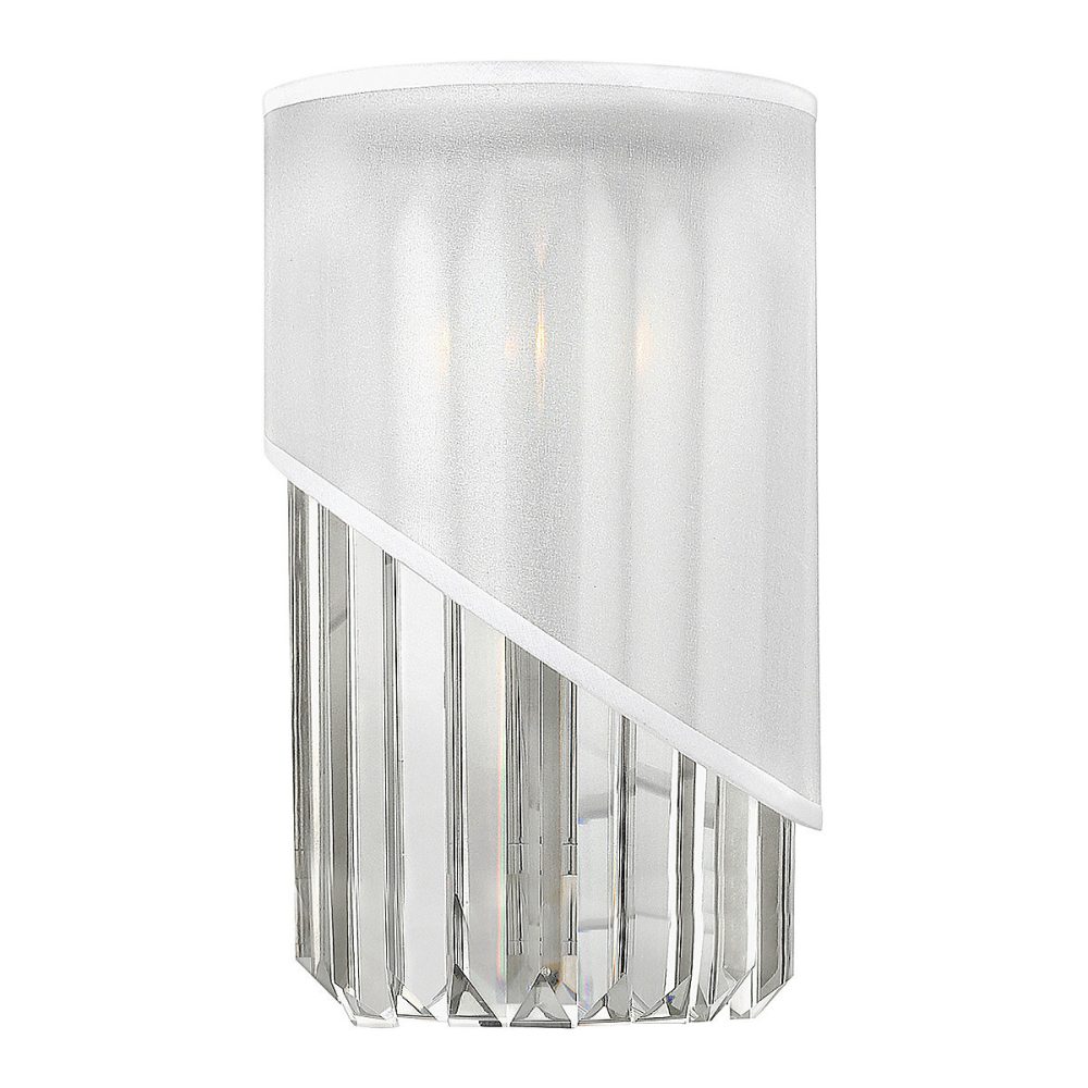 Elstead Gigi – Applique murale d'intérieur à 1 ampoule, nickel poli, E14