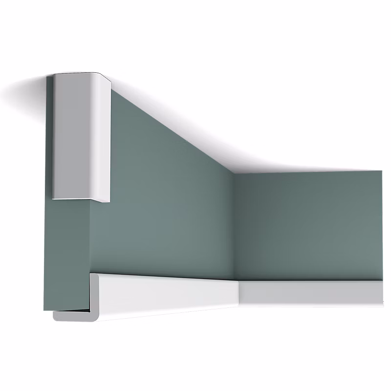 CX134 Profil multifonctionnel Orac Decor – 3 × 3 × 200cm (h x p x L) | moulure décorative polymère A l'unité