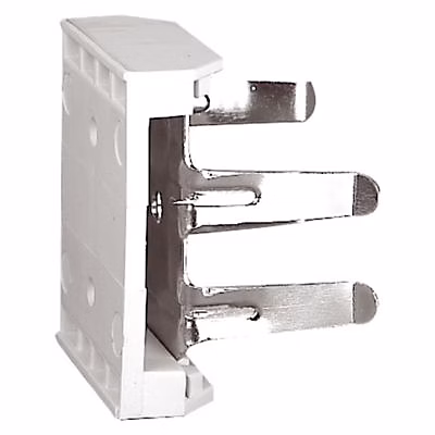 2 clips fixation plinthe sur pied – avec support ø28 mm