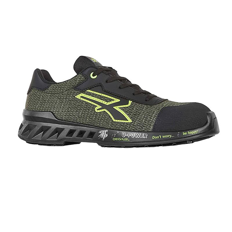 Chaussure de sécurité basse Robin S1P SRC ESD | embout Airtoe aluminium – taille 41 – vert.