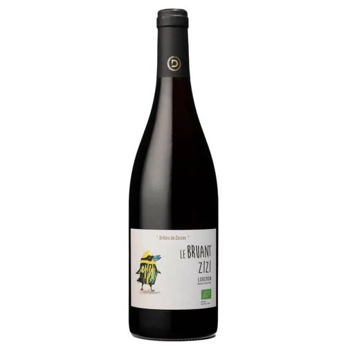 Vin rouge Le Bruant Zizi Lubéron AOC Bio Demazet "Drôles de zozios" - Bouteille 75 cl