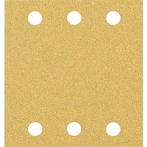 Bosch Accessories 2608901668 set de papiers abrasifs EXPERT C470 107 × 115 mm | grains 60/120/180 – lot de 10