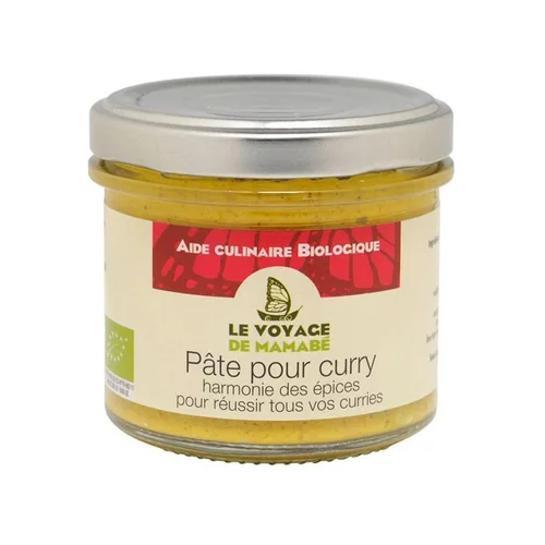 Pâte pour curry bio - pot de 105 g