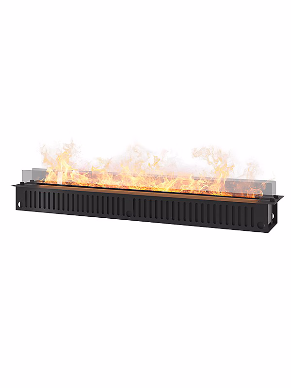 Chauffage d'appoint – Cheminée encastrable à vapeur d'eau LED multicolore avec remplissage automatique 220 cm INVAPO INSERT
