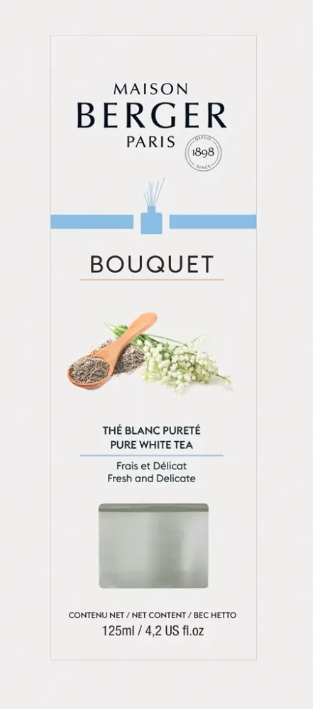 Bouquet parfumé senteur thé blanc Maison Berger - 125 ml