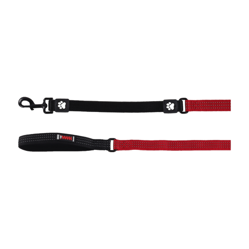 LAISSE ZORBA NO SHOCK FLAMINGO® - ROUGE - 130CM