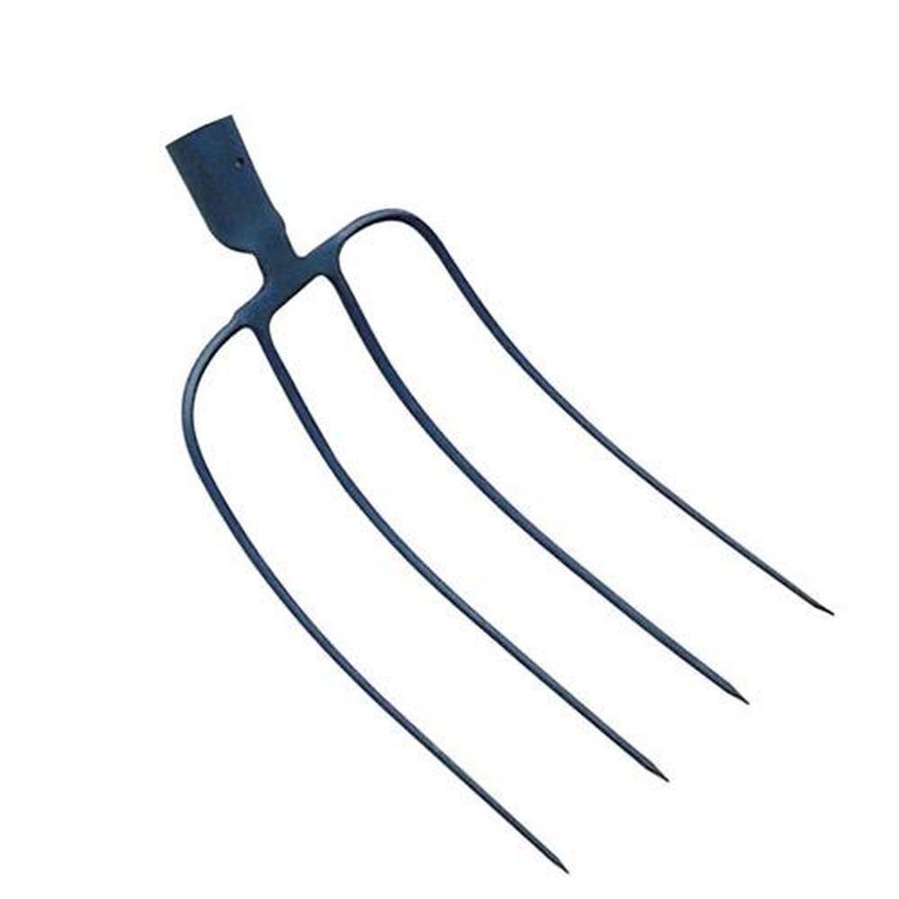 OUTILS PERRIN Fourche à fumier douille 4 dents sans manche – Outillage de jardin