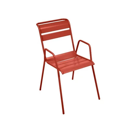Fauteuil bridge coloris ocre rouge Monceau Fermob - 86 cm