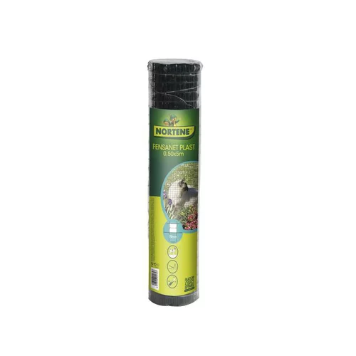 Grillage à maille carrée 19 mm vert Nortène Fensanet - 0,5 x 5 m