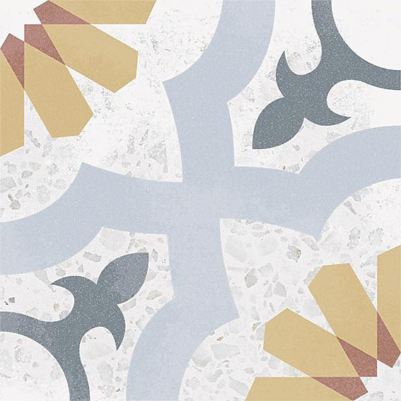 Carrelage Aspect terrazzo Straci motif sofia 20 × 20 cm