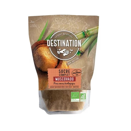 Sucre de canne complet muscovado bio 500g