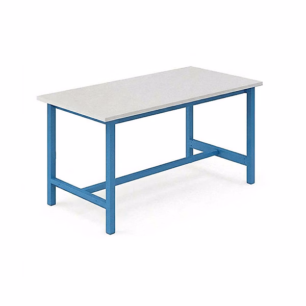 Établi pour atelier – Dim 1200 × 750 × 828mm, Bleu industriel RAL5015, Charge max 750kg, W010020042, BI
