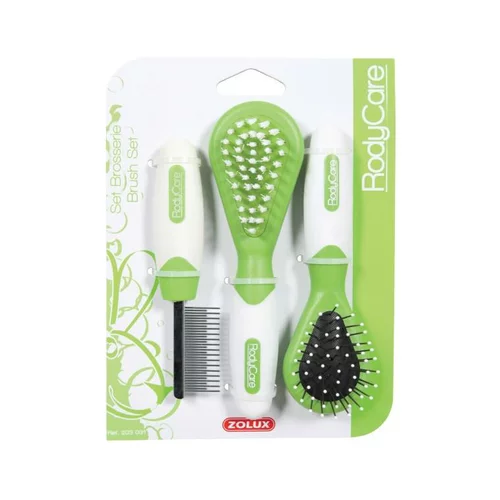 Kit de brossage pour les rongeurs coloris vert Zolux RodyCare
