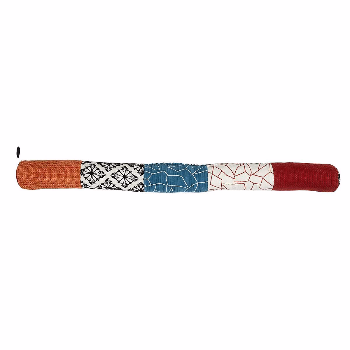 Boudin de Porte Patchwork Multicolore 80 × 7 cm – Empêche Courants d'Air et Économise l'Énergie, FIORA