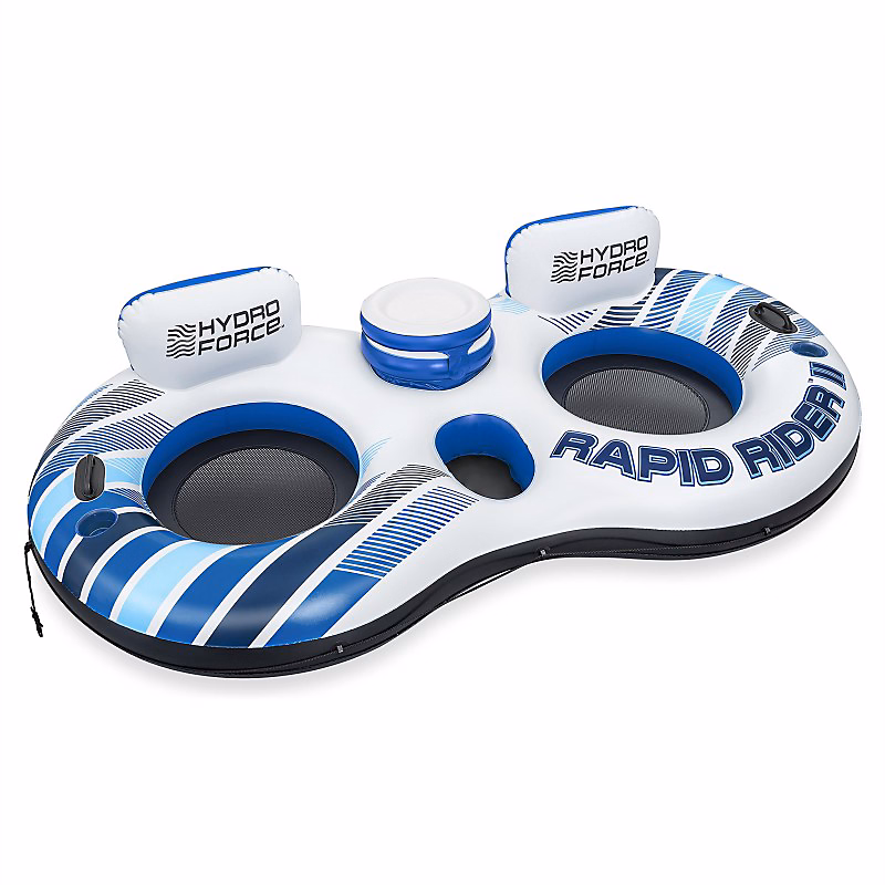 Jeux de piscine – Bestway Bouée de rivière 2 places Rapid Rider 240 cm