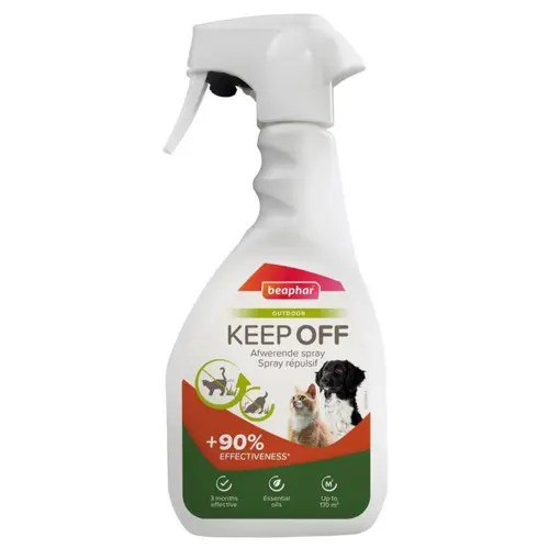 Répulsif extérieur chat Beaphar Kepp Off - spray de 500 ml