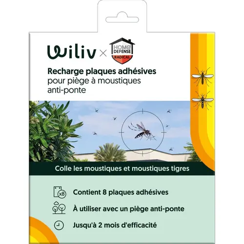 Recharge pour piège anti-moustique anti-ponte EverGreen - 8 pièces