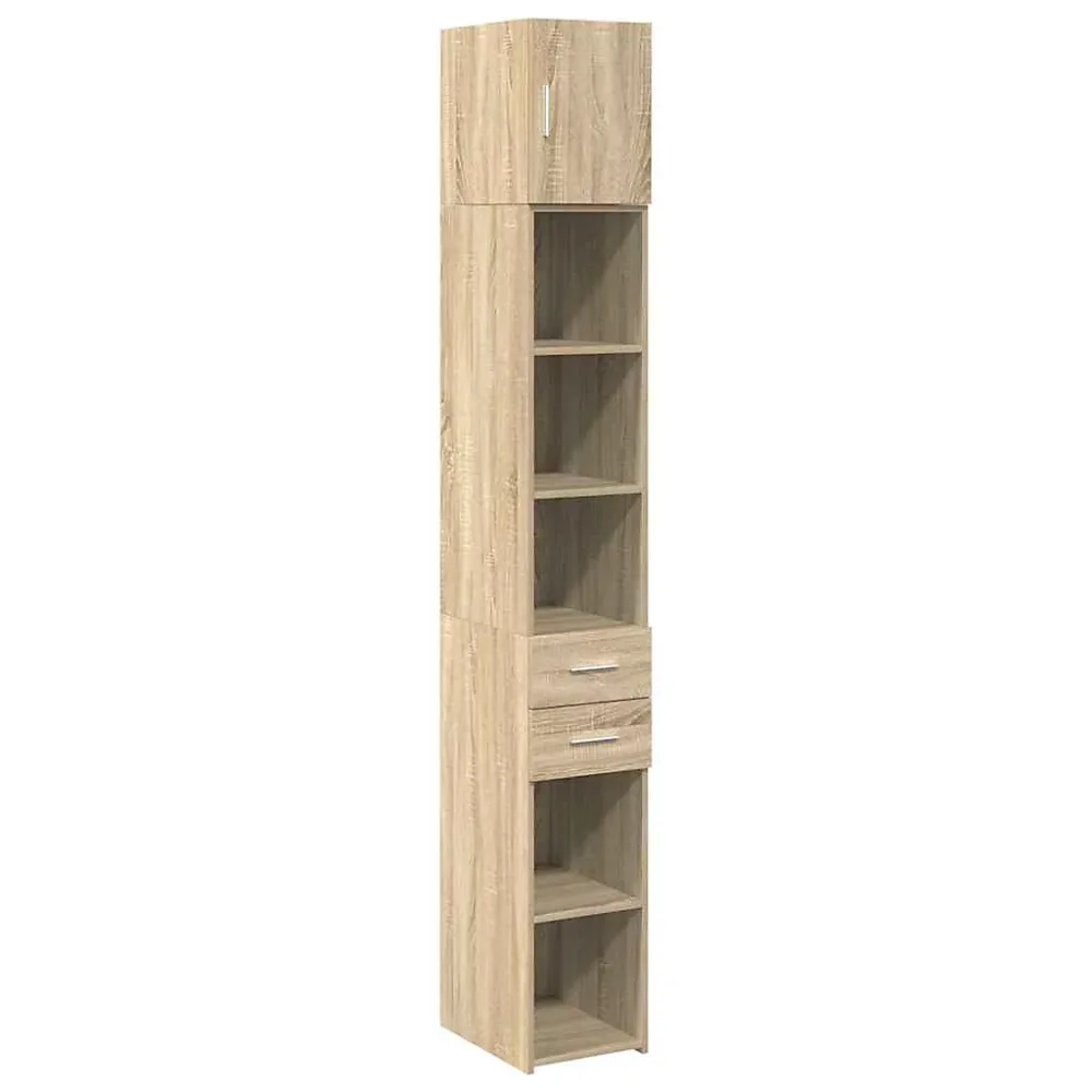 Armoire de rangement mince chêne sonoma 30x42 – 5 × 225 cm vidaXL