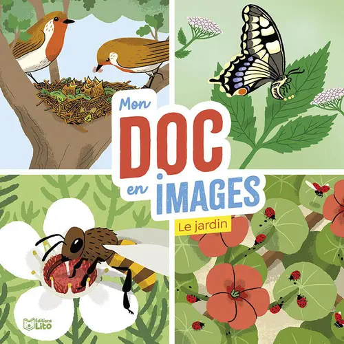 Livre pour enfants Le jardin Les premiers documentaires éditions Lito