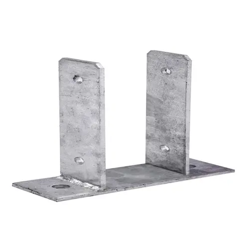 Pied d'ancrage pour sol dur pour poteau Cerland - 7x7 cm