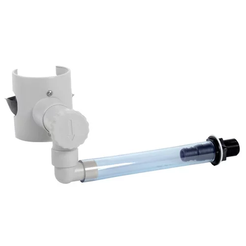 Kit Collecteur Capt’eau pour gouttière ronde couleur gris