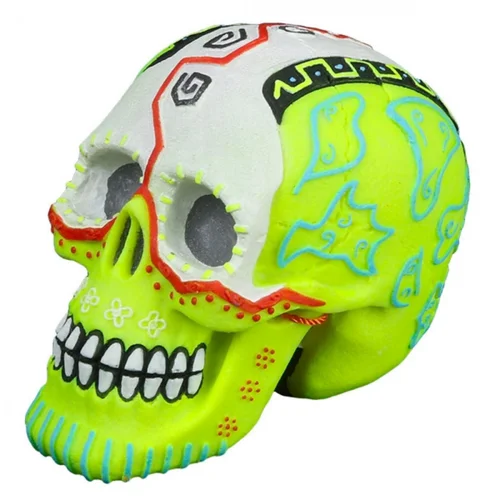 Décoration aquarium style Dia De los Muertos - AQUA DELLA - 11.8x7.7x9.2cm
