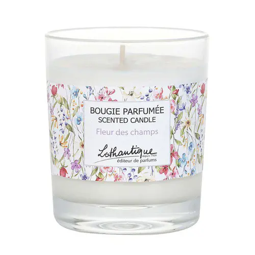 Bougie parfumée senteur fleur des champs Lothantique - 160 g