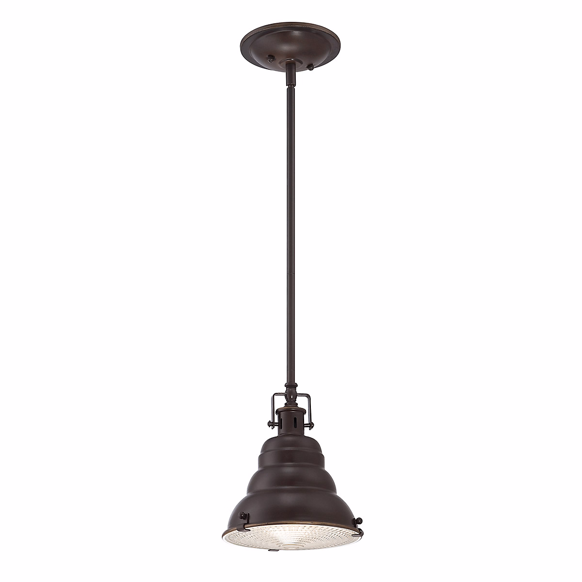 Elstead East Vale – Mini suspension plafonnier à 1 ampoule, bronze palladien, E27