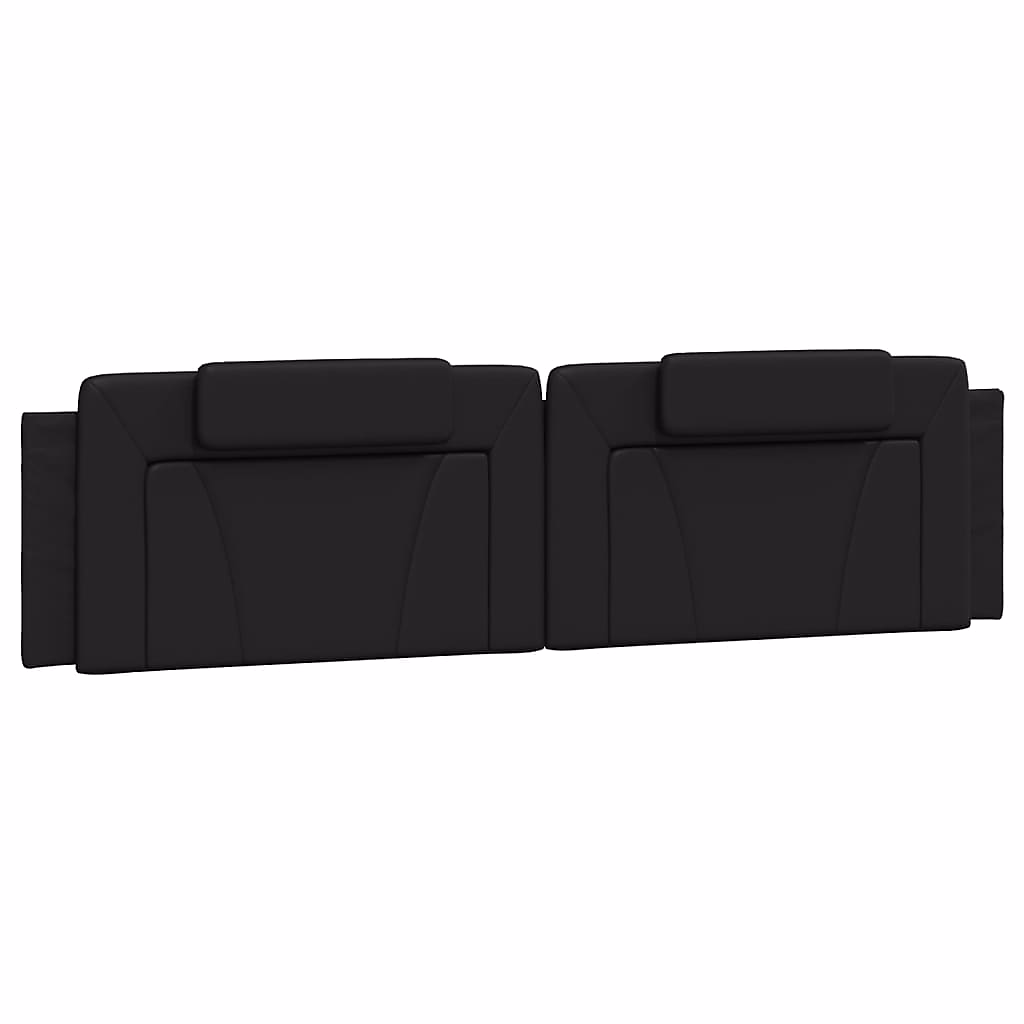 Coussin de tête de lit Viana noir 200 cm similicuir vidaXL – Réf. KYGAGOEIZ8945768589
