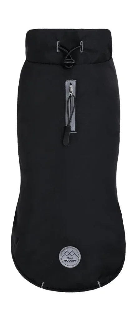 Imper noir pour chien Wouapy basic taille XXS