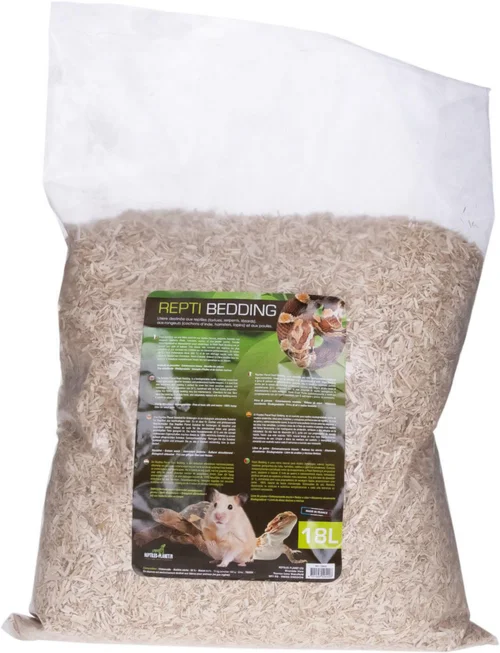 Litière pour reptile, rongeur et poule coloris beige Reptile Planet Repti Bedding - 18 L