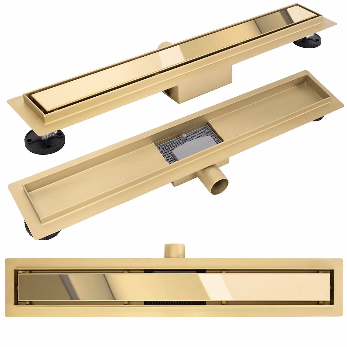 Evacuation des eaux – Drain Linéaire Rea Neox 900 Gold