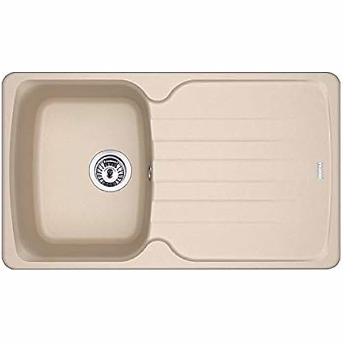 Evier de cuisine – Évier Franke AZG 611 86x50 inox 1 bac égouttoir réversible