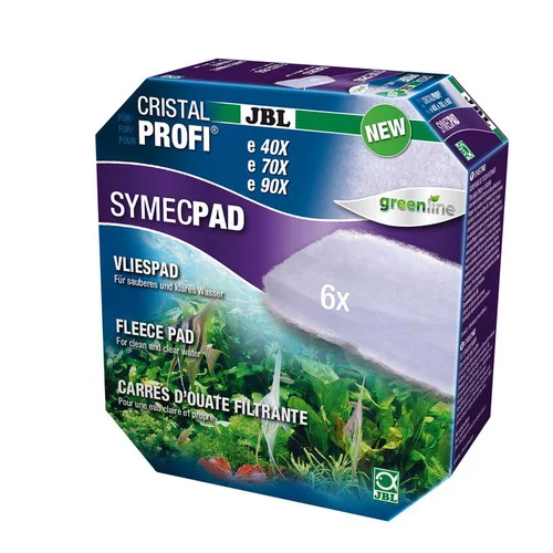 Carré d'ouate symepad pour cristalprofi e4/7/901-2 blanc