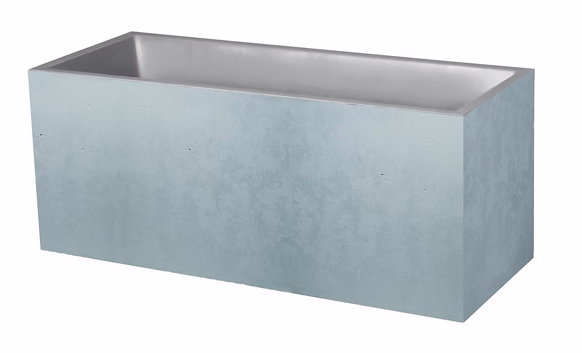 Pot de fleurs, bac, jardinière et carré potager – Jardinière Basalt 99.5 x 39.5 x 43.5 cm