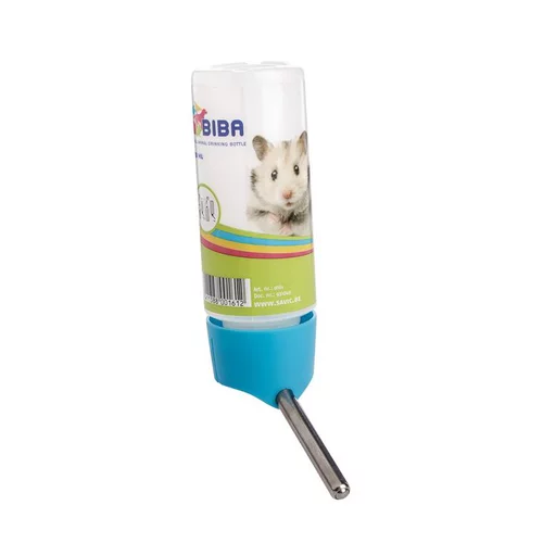 Biberon pour le rongeur coloris bleu en plastique Biba Savic – 250 ml