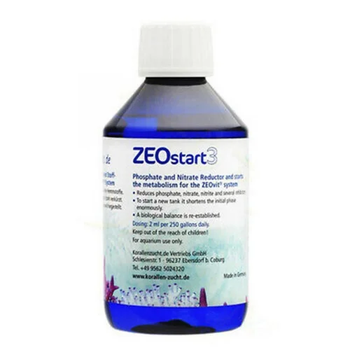 Solution pour aquarium Zeostart 3, sans phosphate, KORALLEN-ZUCHT - 100ml
