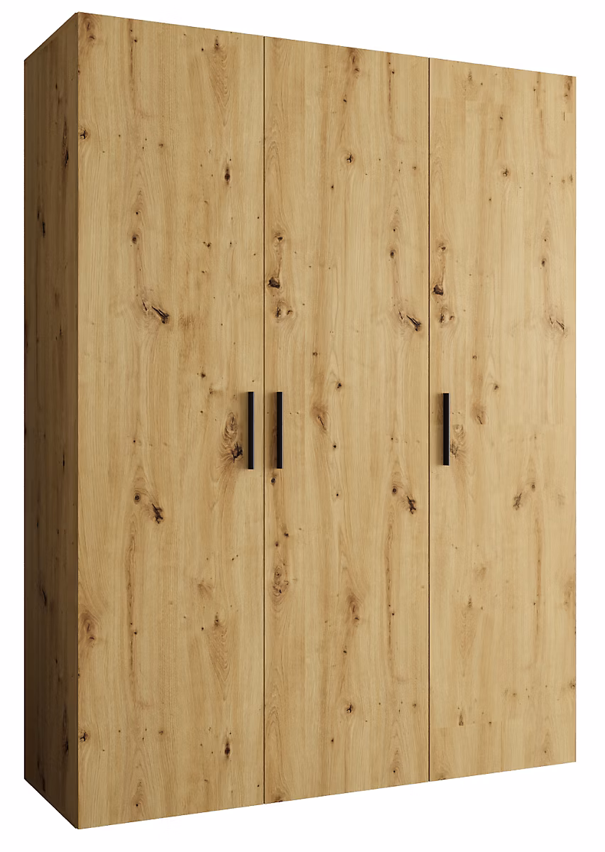 Armoire Bari 1 a portes battantes H. 202 x L.150 x P. 52 – 3 portes