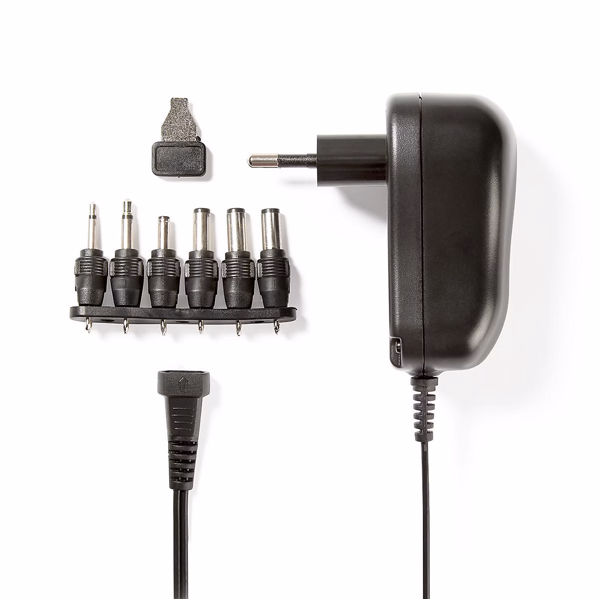 Alimentation 3 à 12 volts 2A – 6 embouts NEDIS