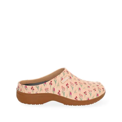 Sabot Mona coloris orange pêche en caoutchouc synthétique EVA Blackfox - pointure 39