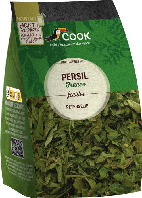 Sachet de persil feuilles bio Cook - 35 g