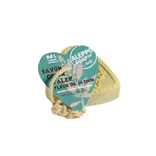 Savon cœur parfum fleur de jasmin Tadé Méditerranée- 150 g