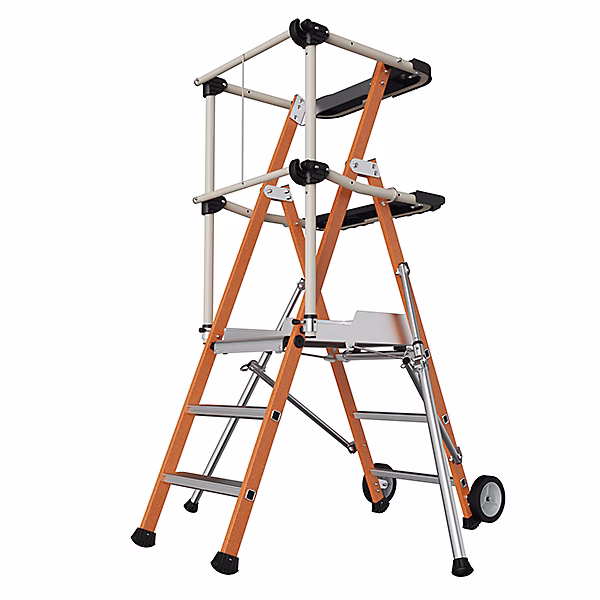 Echelle PIRL Isolante en fibre de verre – Hauteur de travail maximale 2.70m | 2272853