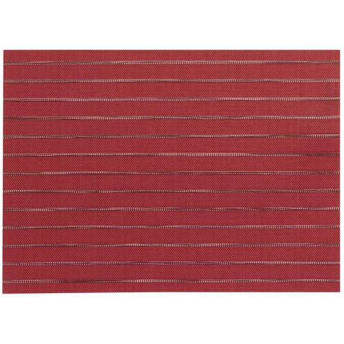 Set de table Manoka coloris rouge - 33 x 45 cm