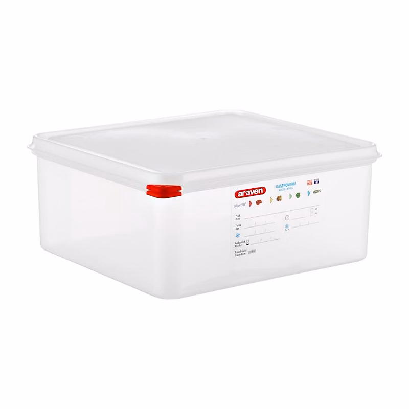 Boîte Alimentaire 13 – 5 L, Carton de 4 pièces, Araven